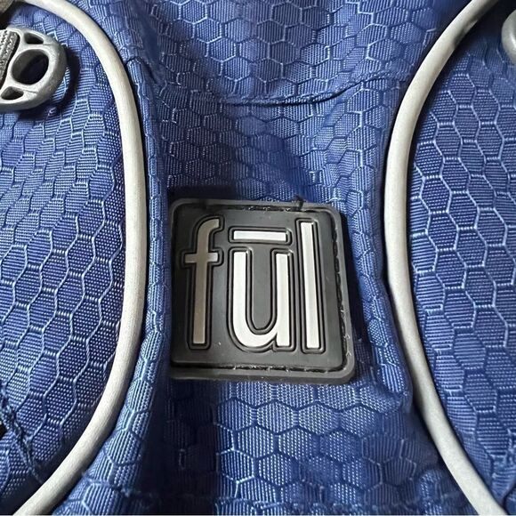 FŪL Day BACKPACK Padded Waterproof Cooler Compartment Multi Pockets Blue - Picture 4 of 16